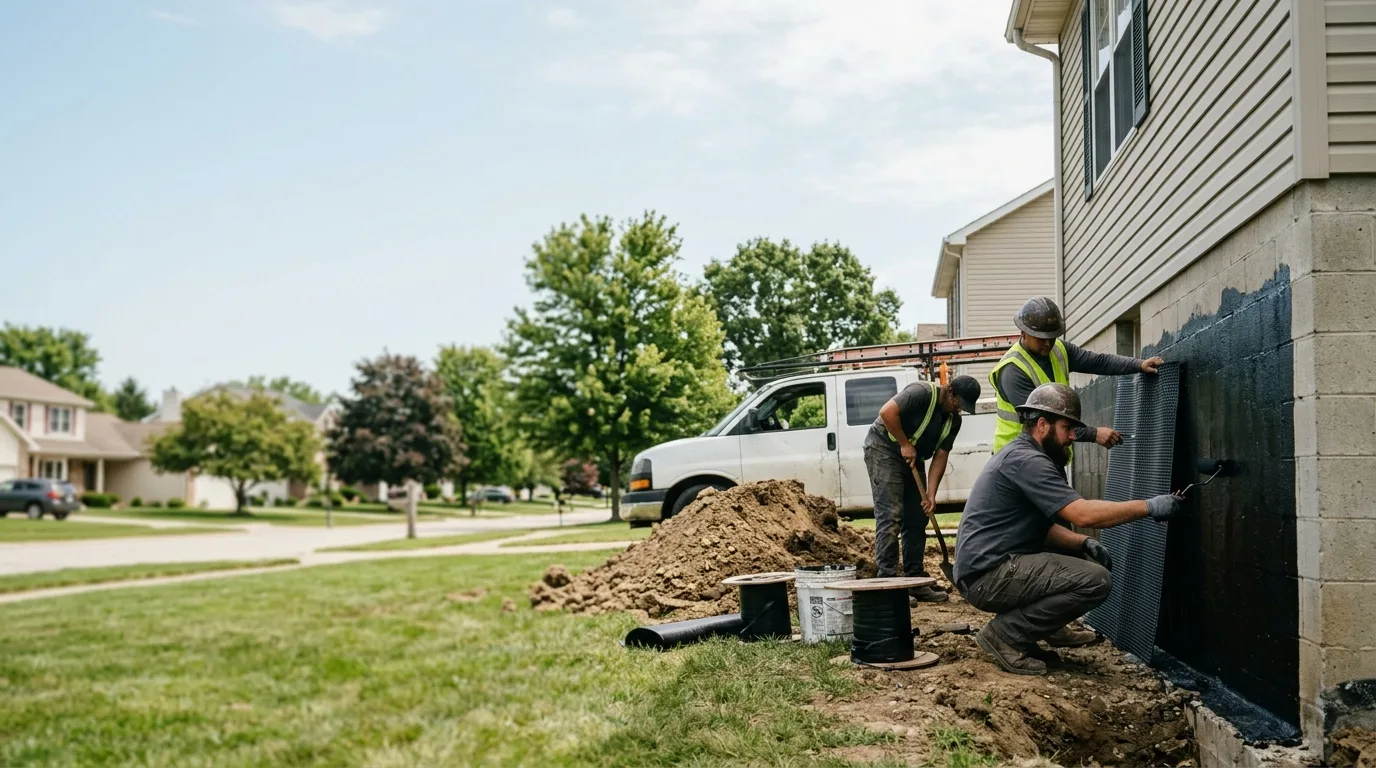 Basement Waterproofing in Hamburg, IL near me